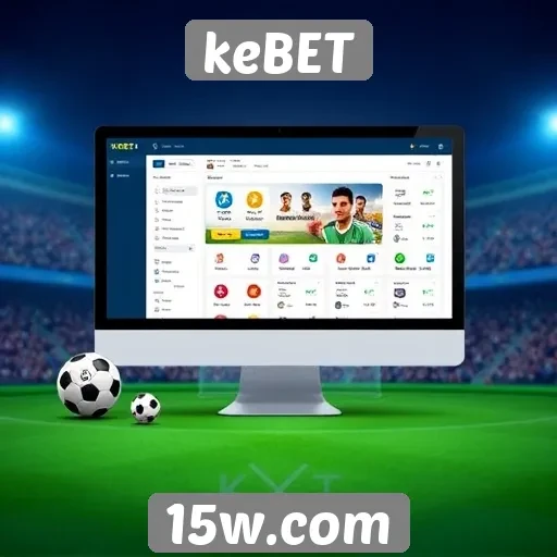 Exploração das funcionalidades do site keBET